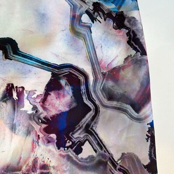 NWT Stylestalker Cats Eye Agate Print Mini Skirt Size Medium - Picture 4 of 9